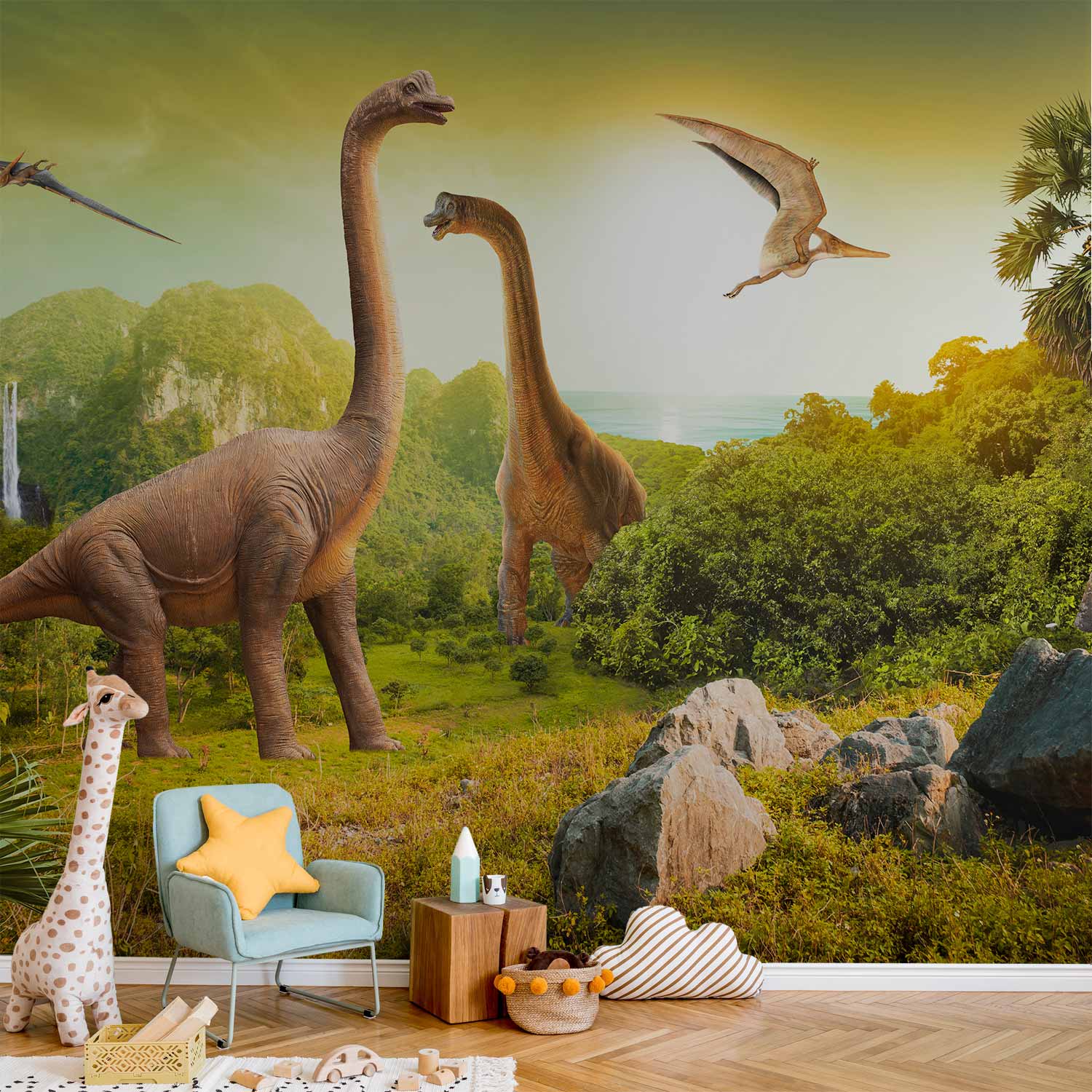 Fototapete - Dinosaurs