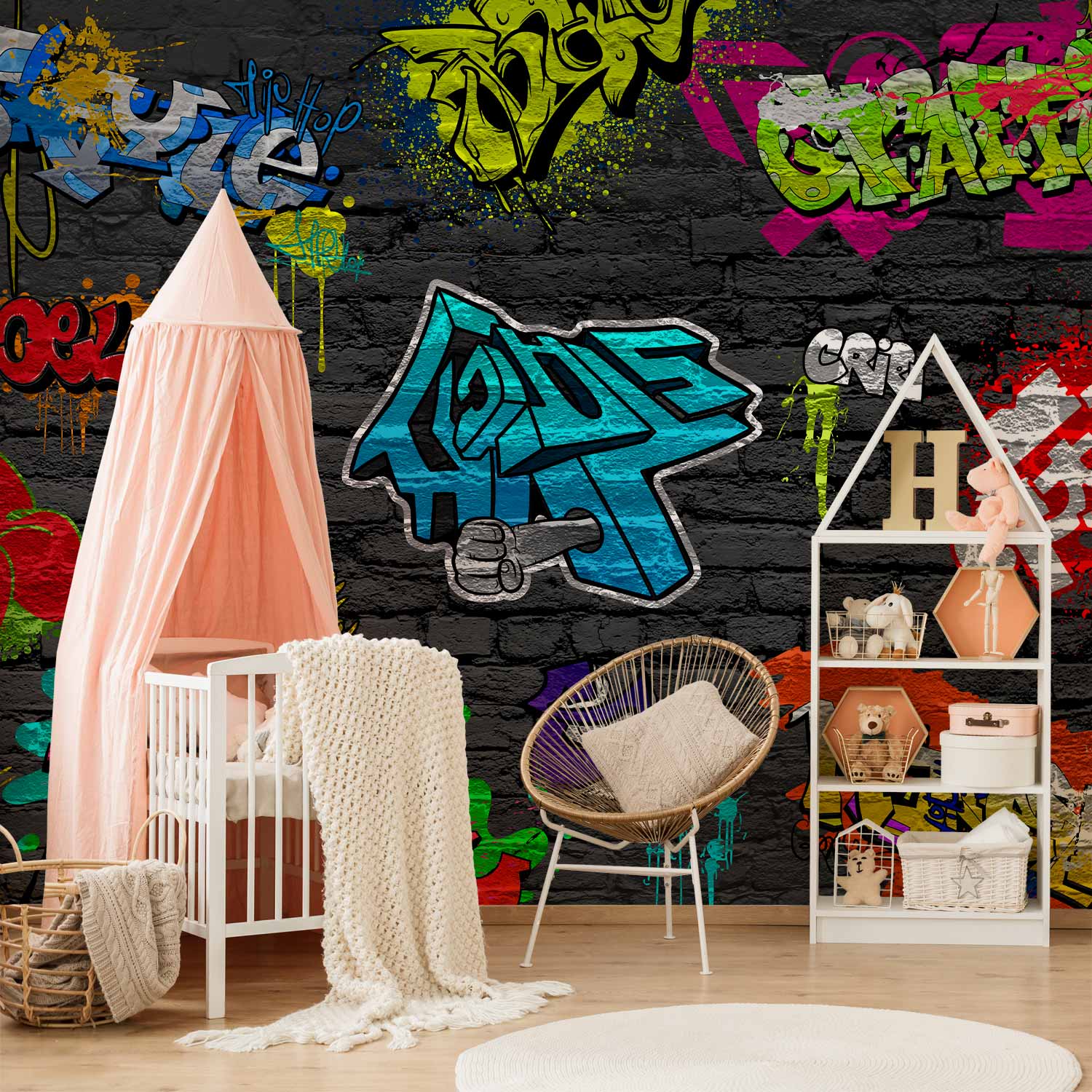 Fototapete - Graffiti wall