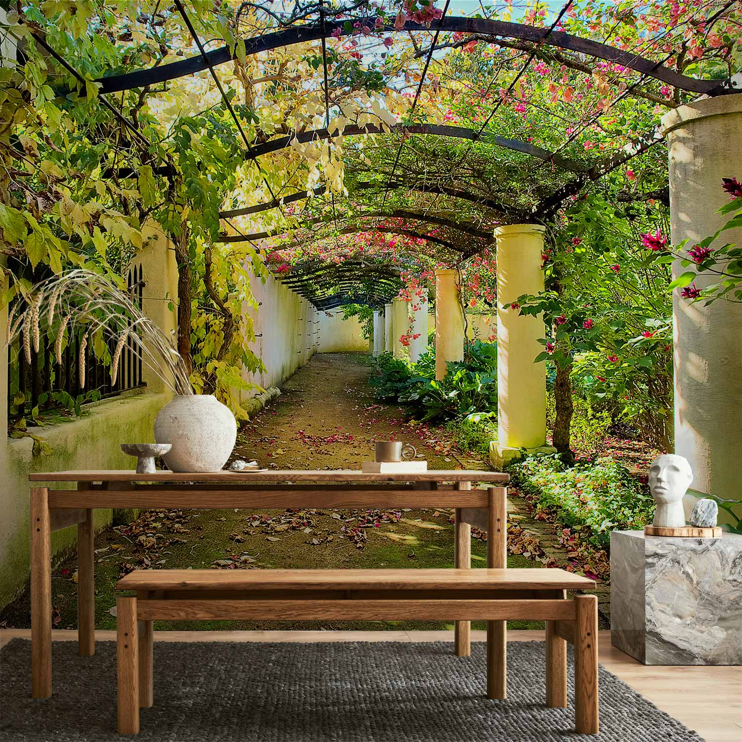 Fototapete - Pergola