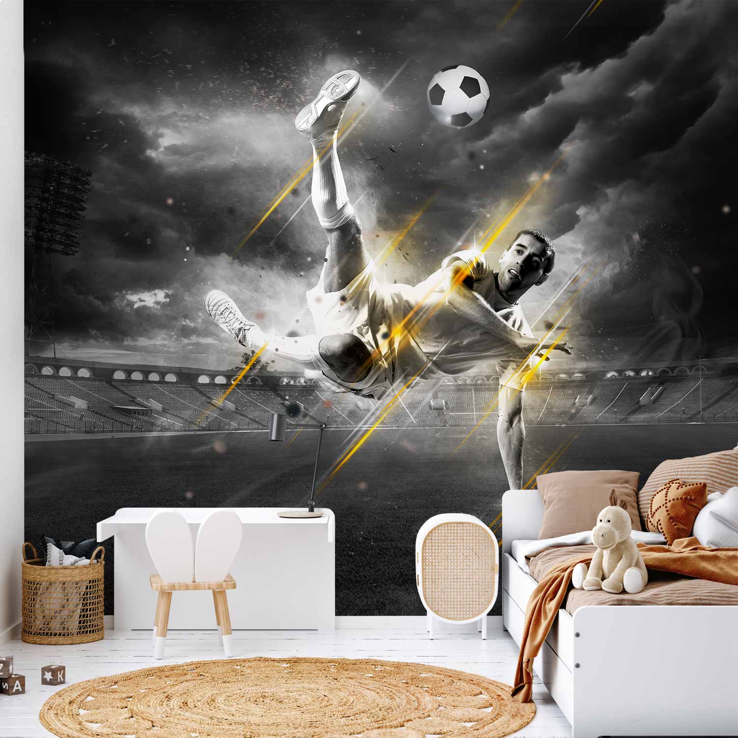 Fototapete - Football legend