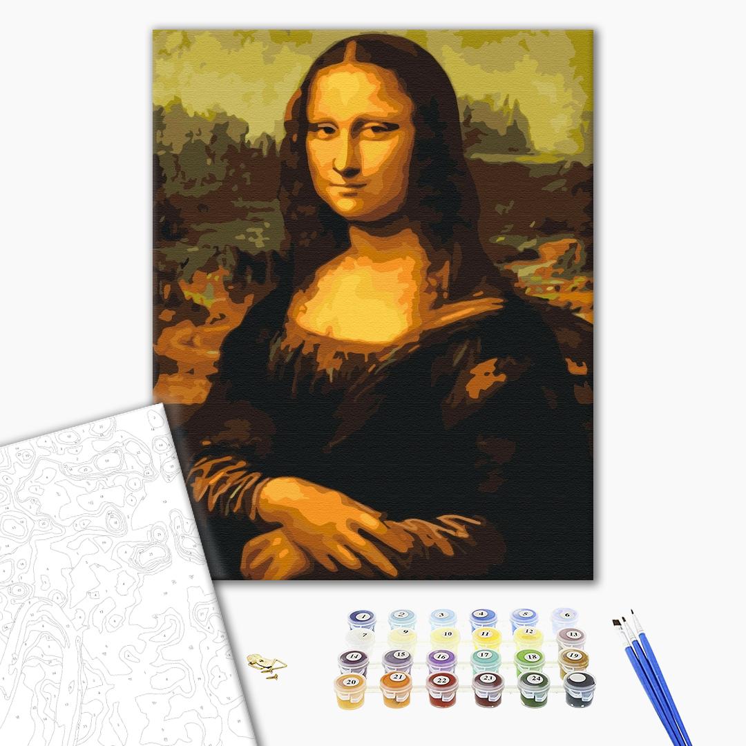 Malen nach Zahlen - Leonardo da Vinci – Mona Lisa