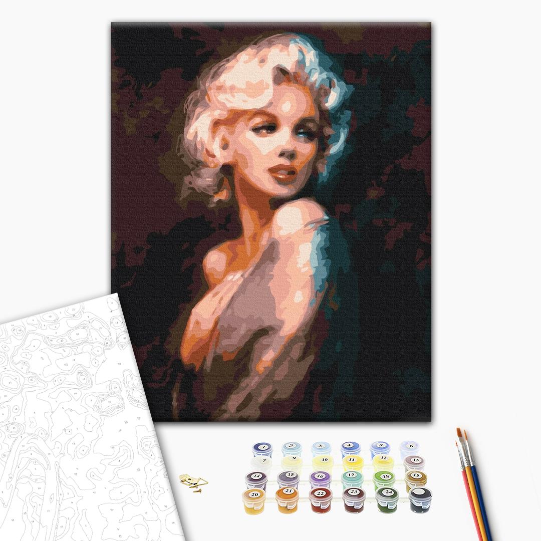 Malen nach Zahlen - Memories of Monroe