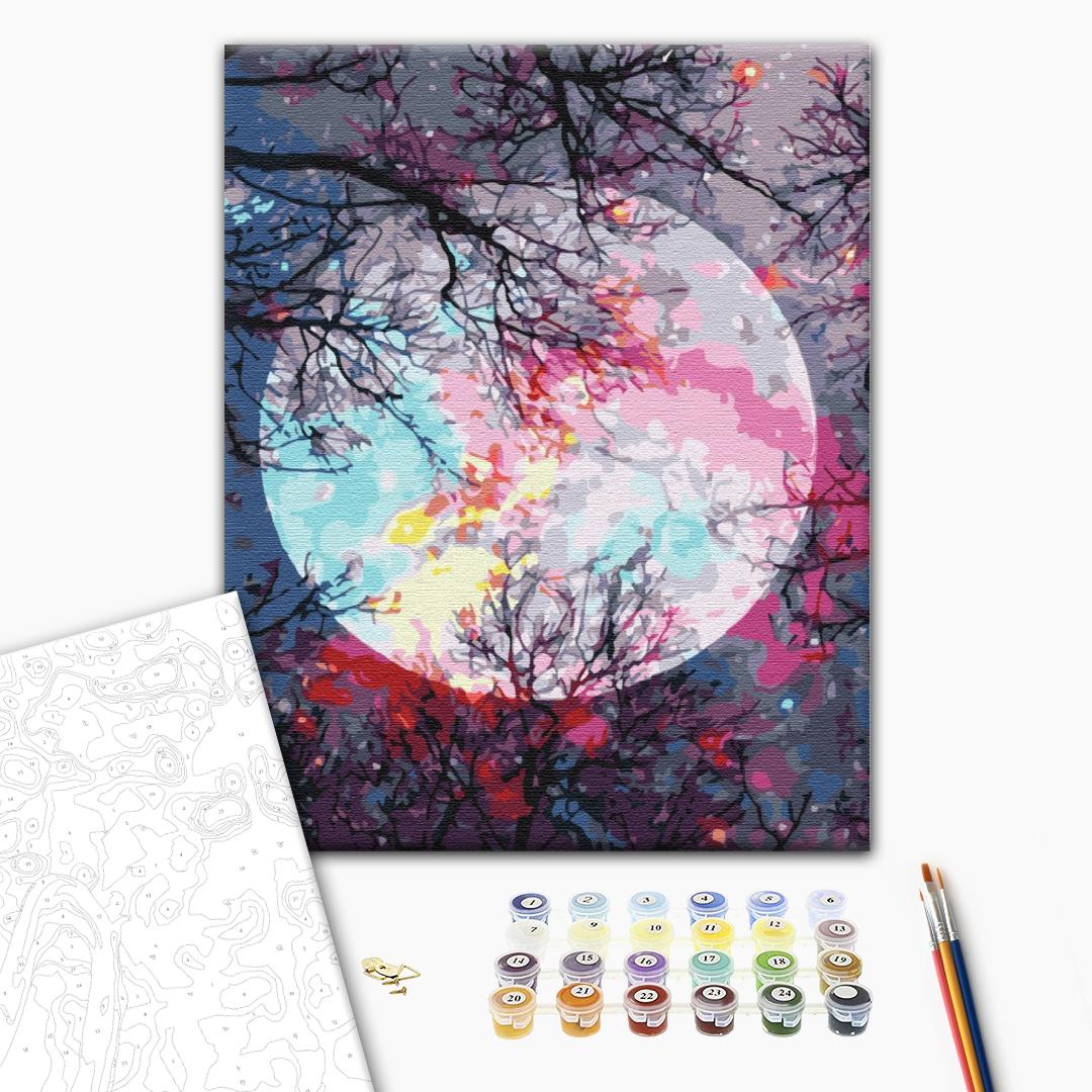 Malen nach Zahlen - Magical moon