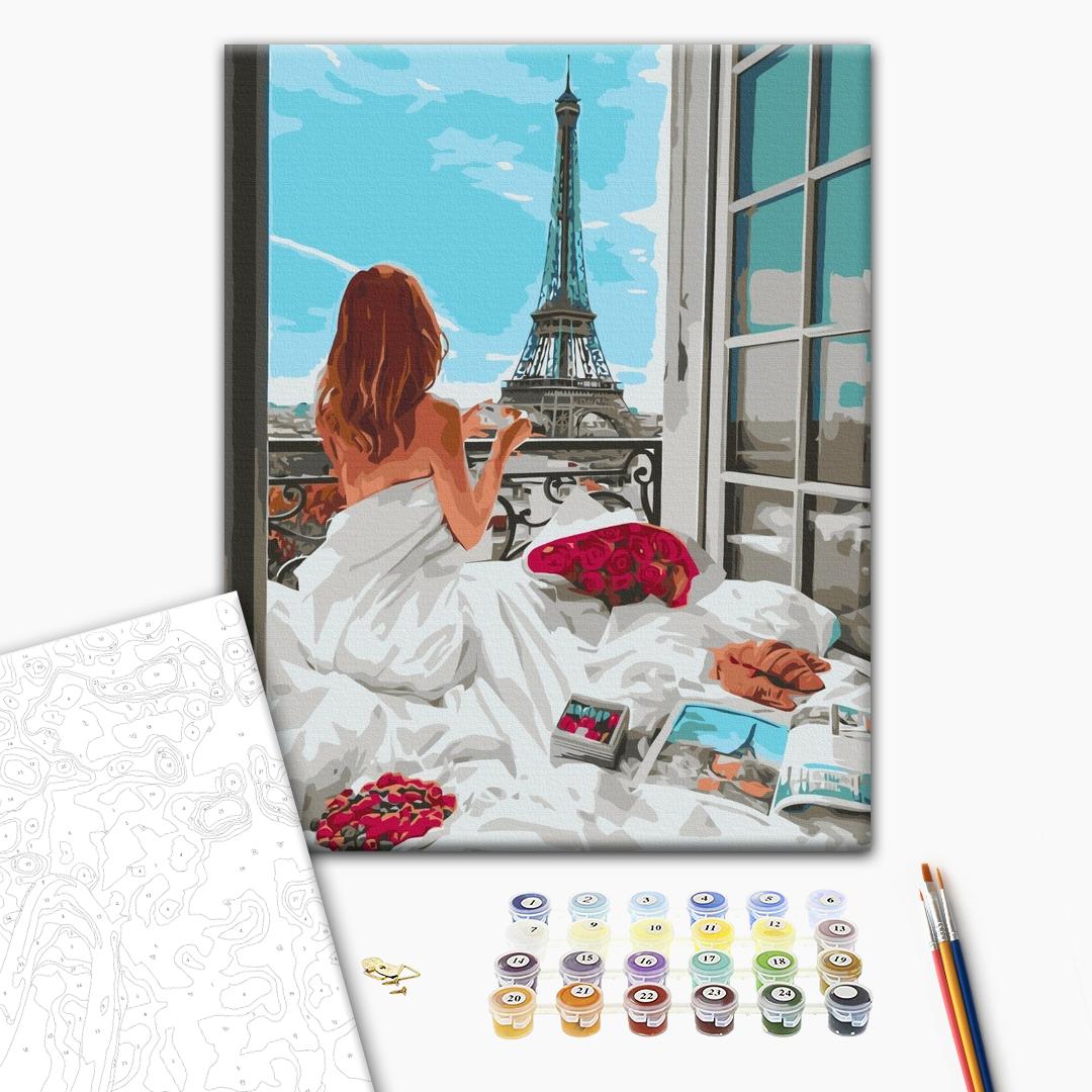 Malen nach Zahlen - Parisian morning