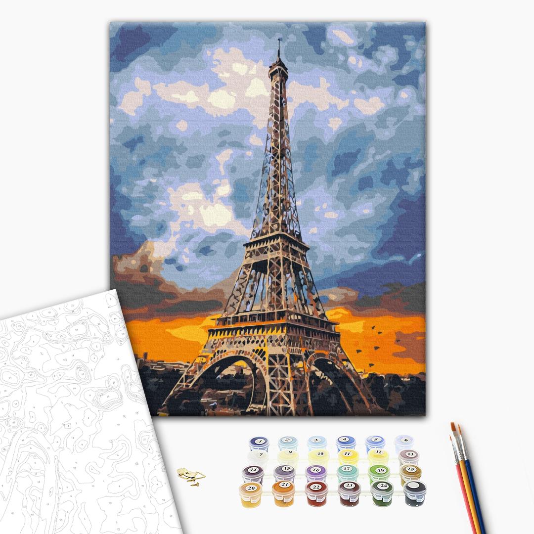Malen nach Zahlen - Symbol of Paris