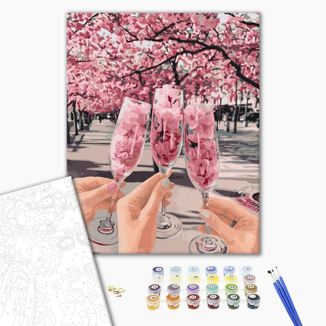 Malen nach Zahlen - Spring toast