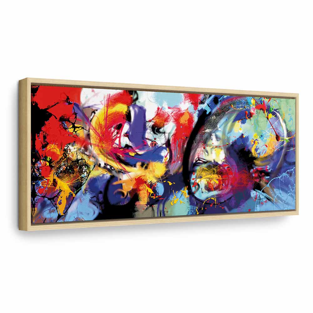 Leinwandbild - Colourful Immersion