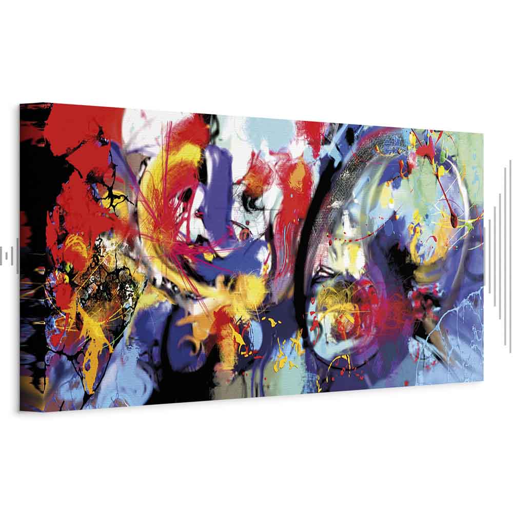 Leinwandbild - Colourful Immersion