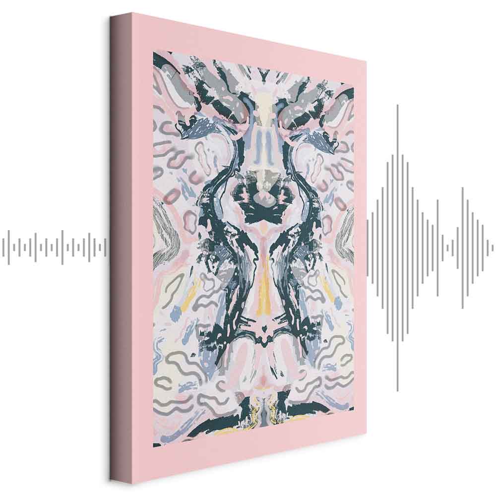 Leinwandbild - Rorschacha Mantra (1 Part) Vertical