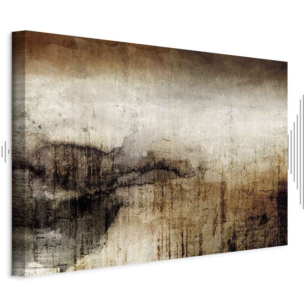 Leinwandbild - Damp Colors (1 Part) Wide