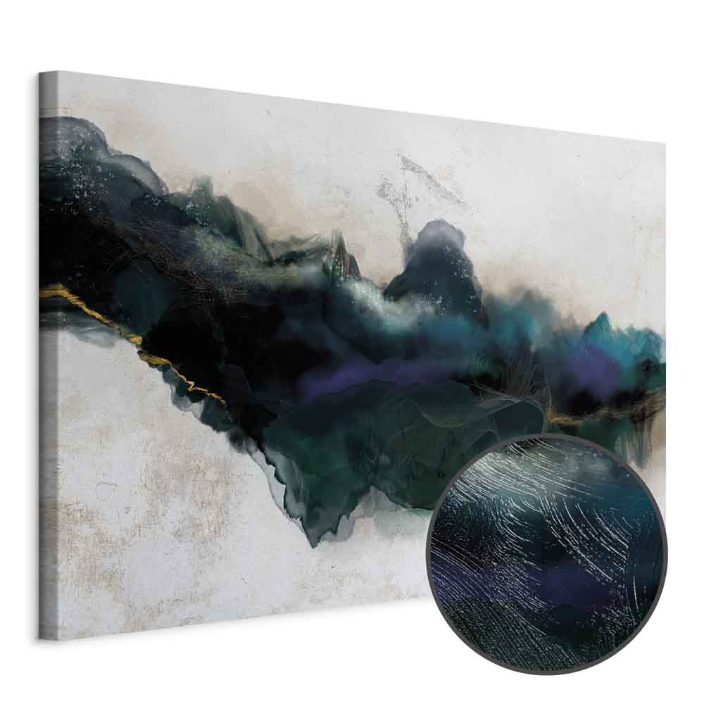 Leinwandbild - Rift of Blue (1 Part) Wide