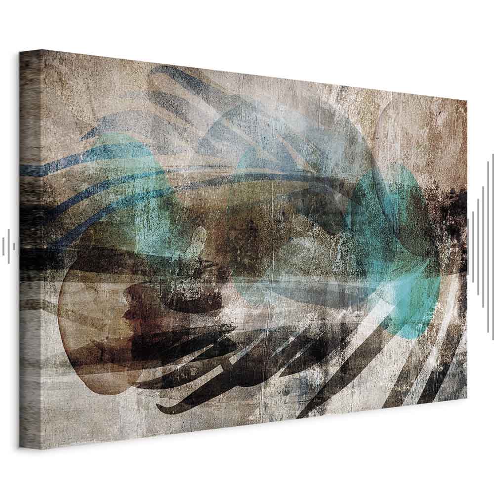 Leinwandbild - Abstract Plume (1 Part) Wide