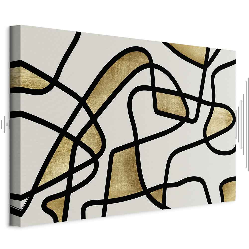 Leinwandbild - Golden Spiral (1 Part) Wide