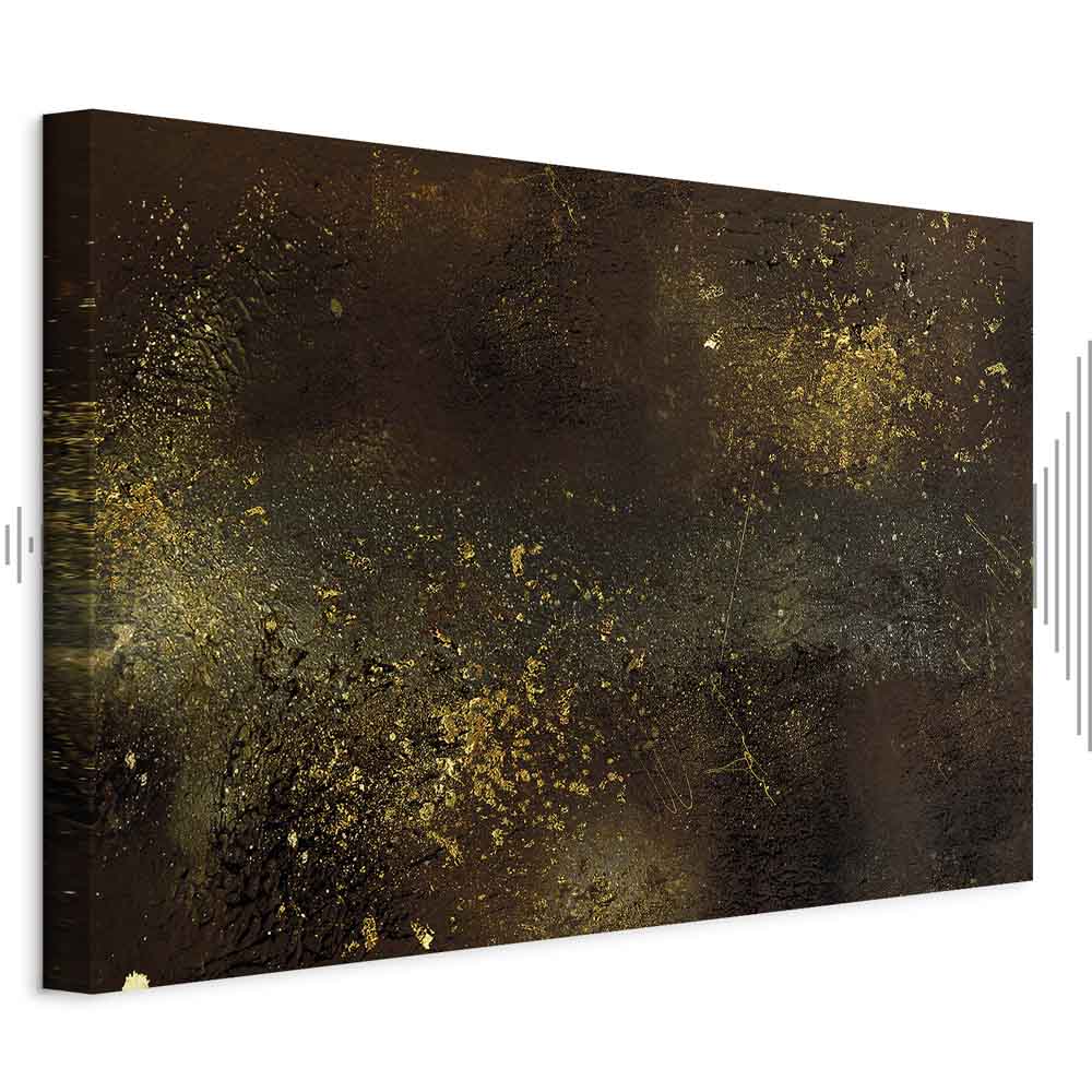 Leinwandbild - Golden Constellation (1 Part) Wide