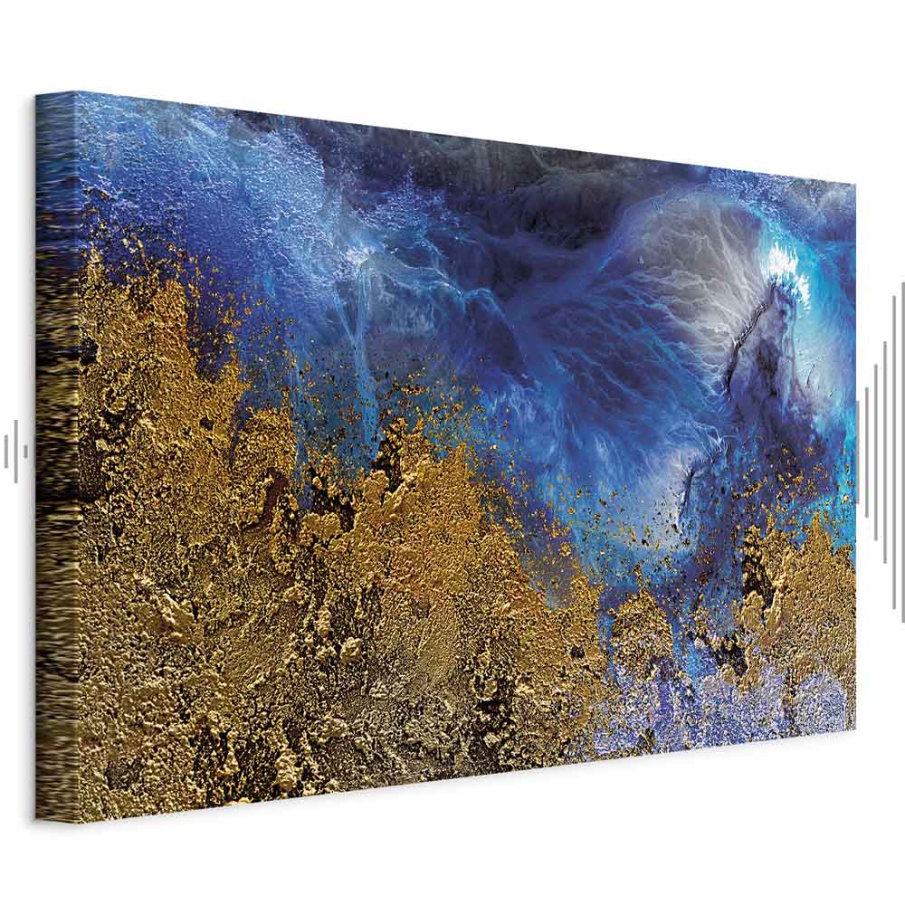 Leinwandbild - Gold of the Ocean (1 Part) Wide