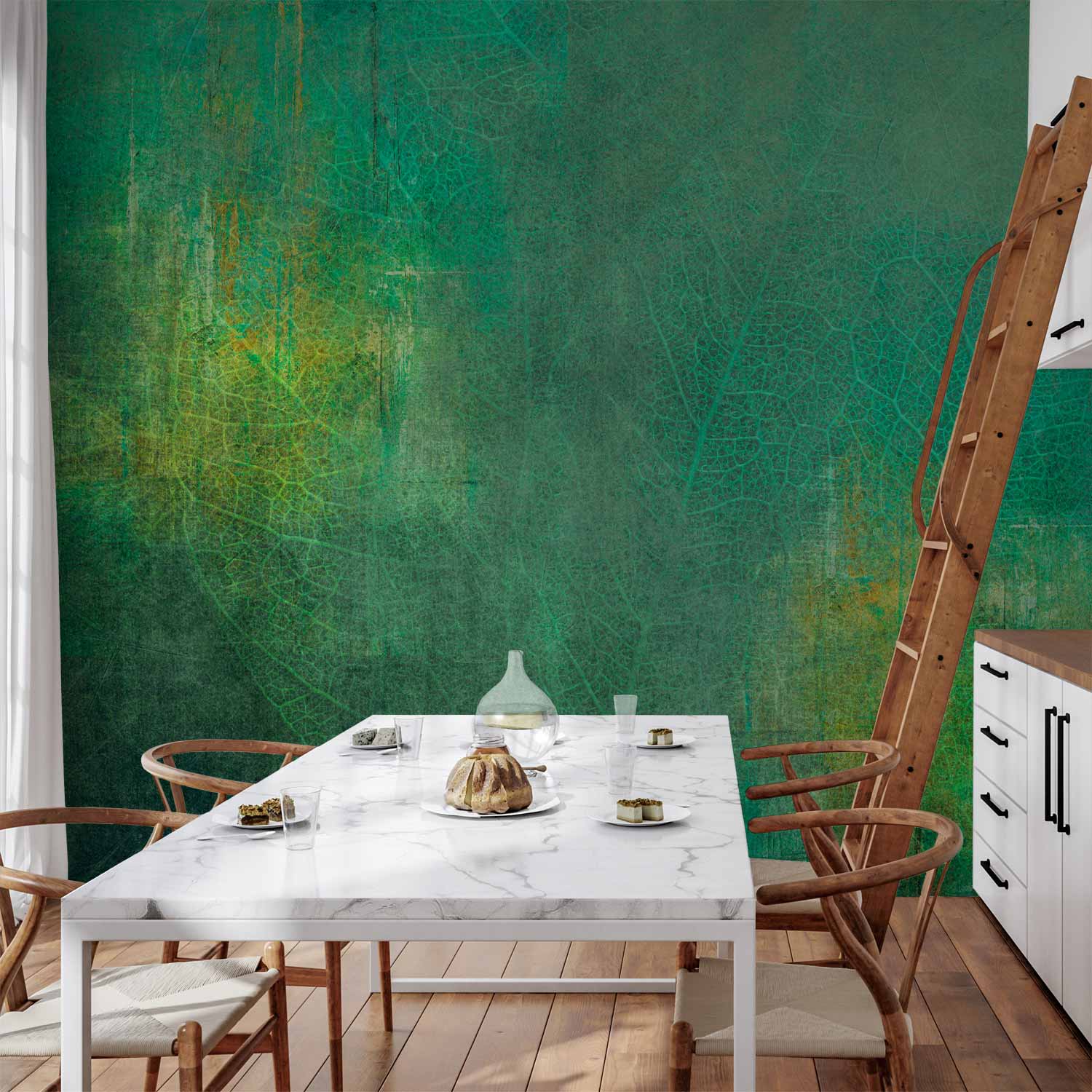 Fototapete - Green color explosion
