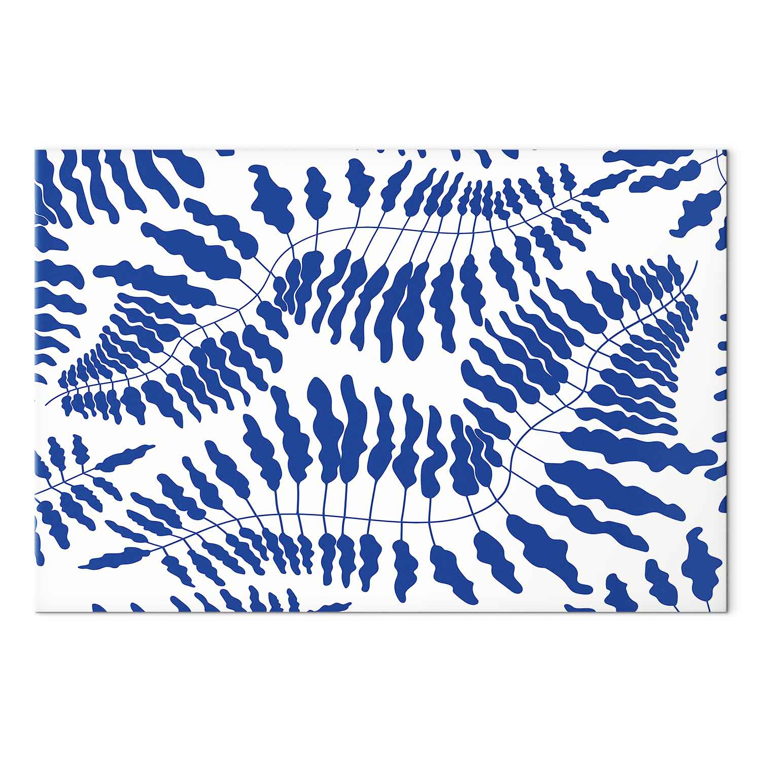 Leinwandbild - Cobalt fern