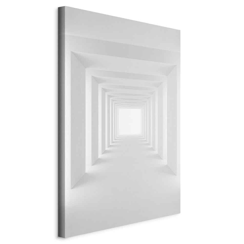 Leinwandbild - Shadow Tunnel (1 Part) Vertical