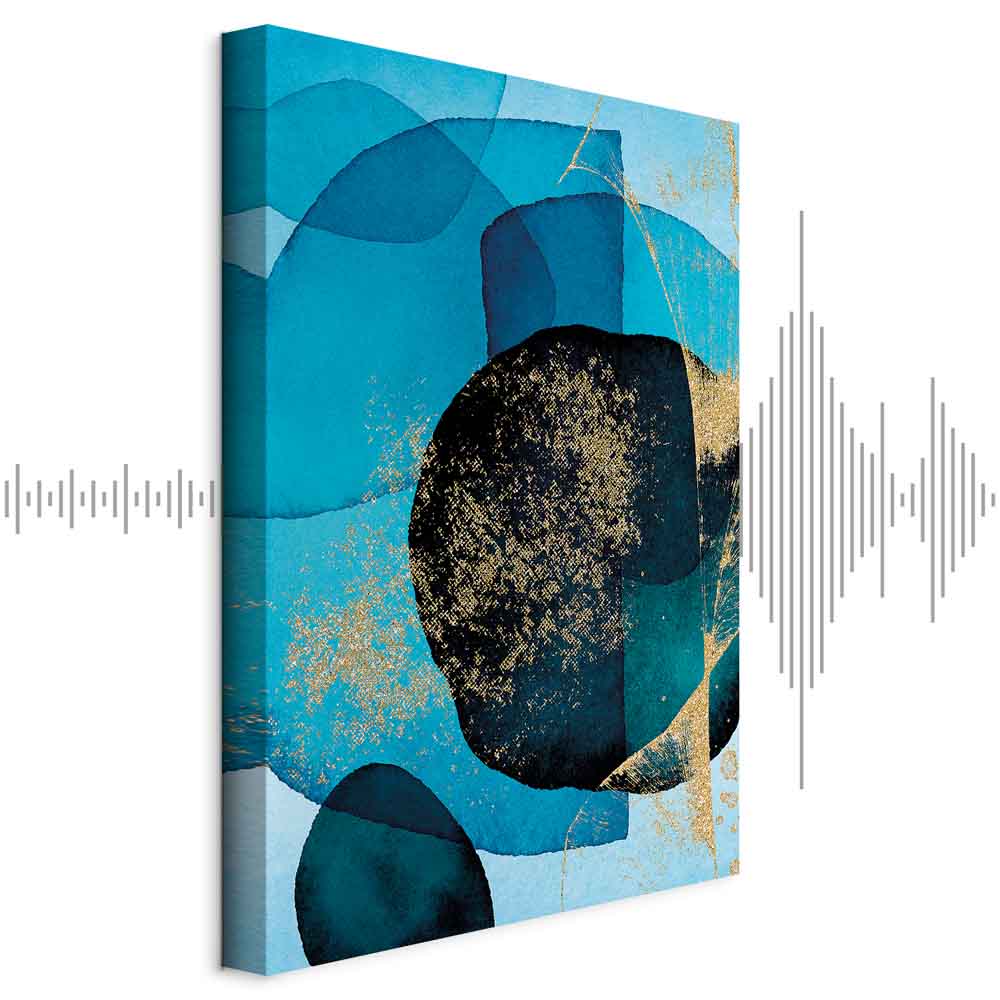 Leinwandbild - Ocean Kaleidoscope (1 Part) Vertical