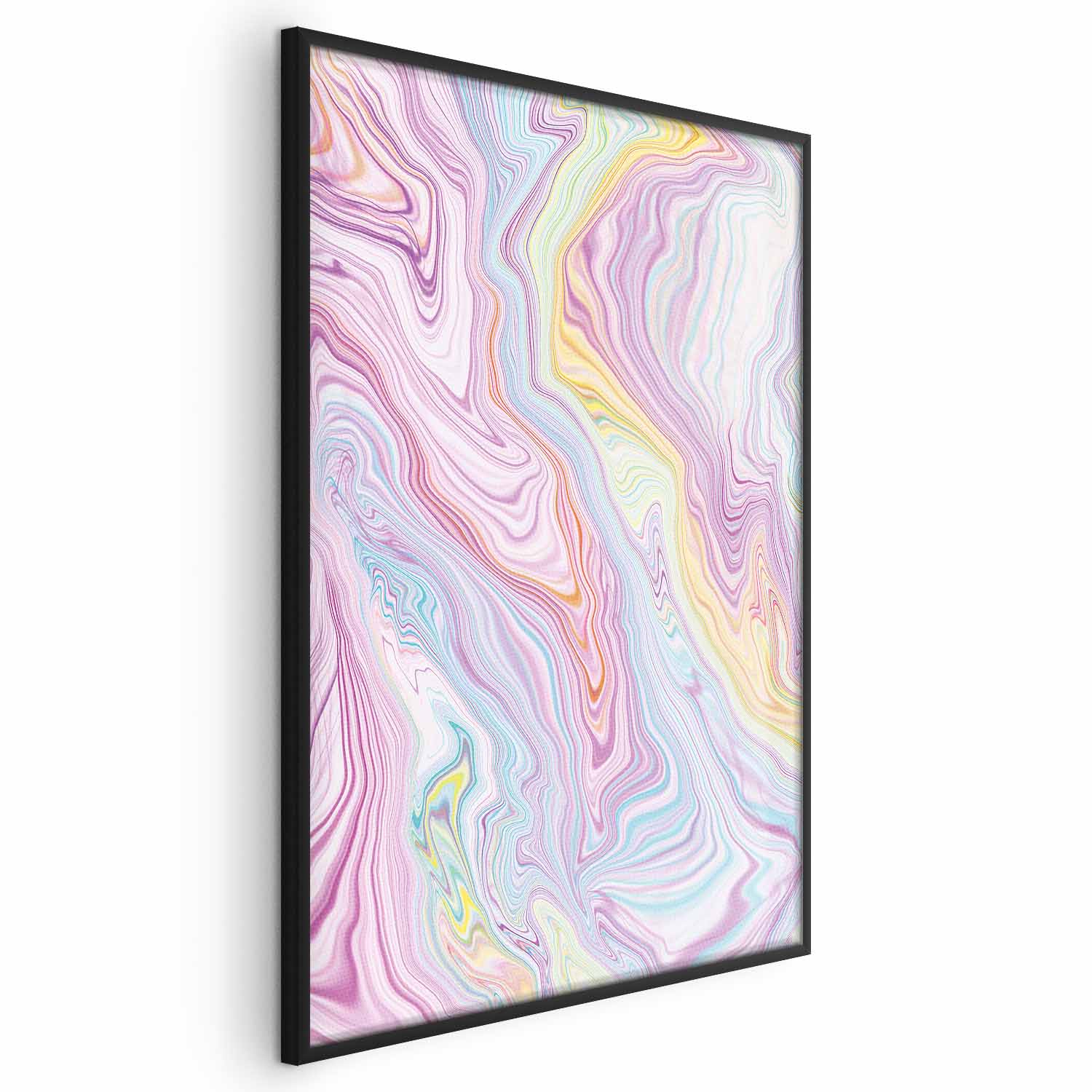 Poster - Colorful Dream - abstract shapes in pastel shades