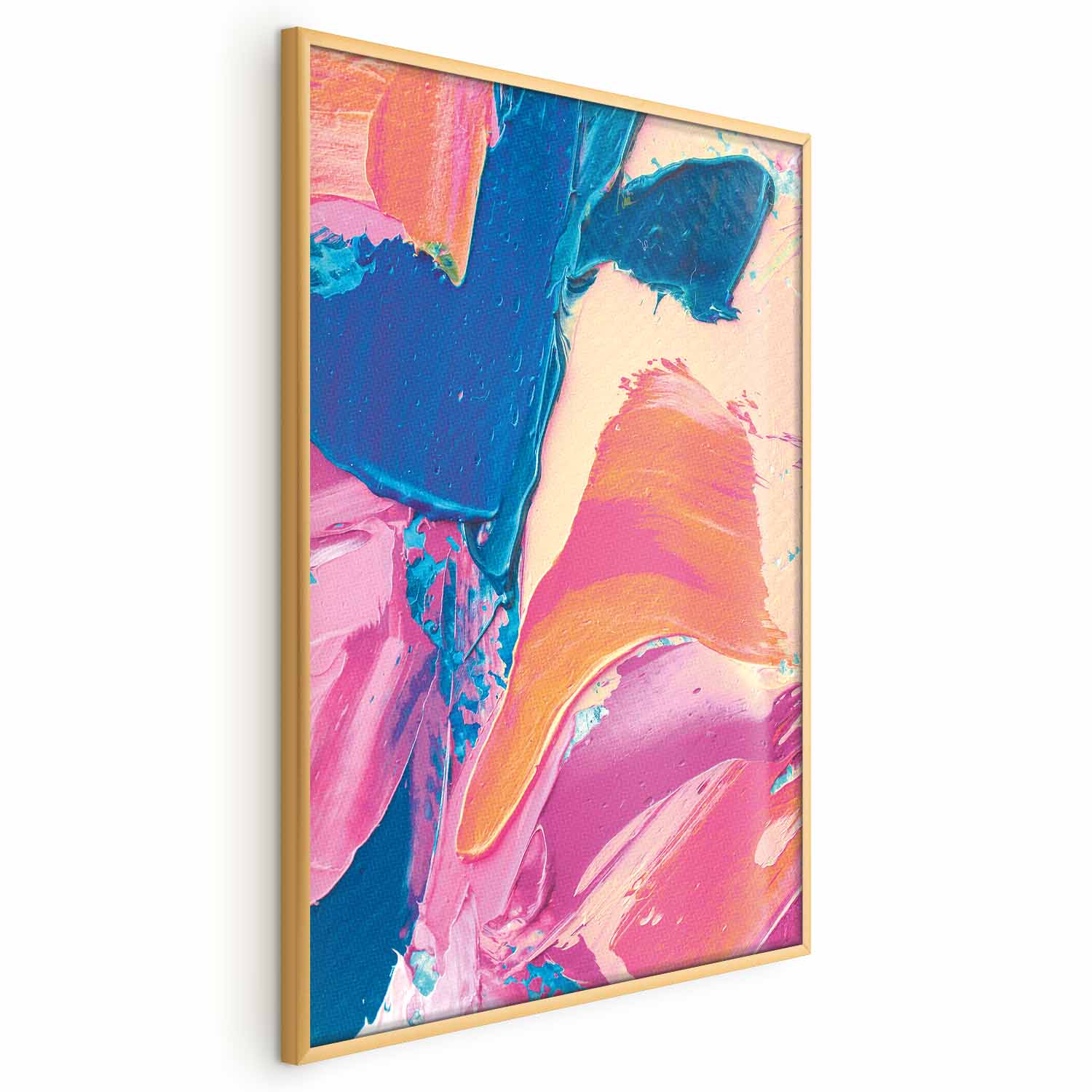 Poster - Colorful Expression - strong contrasts in an energetic composition