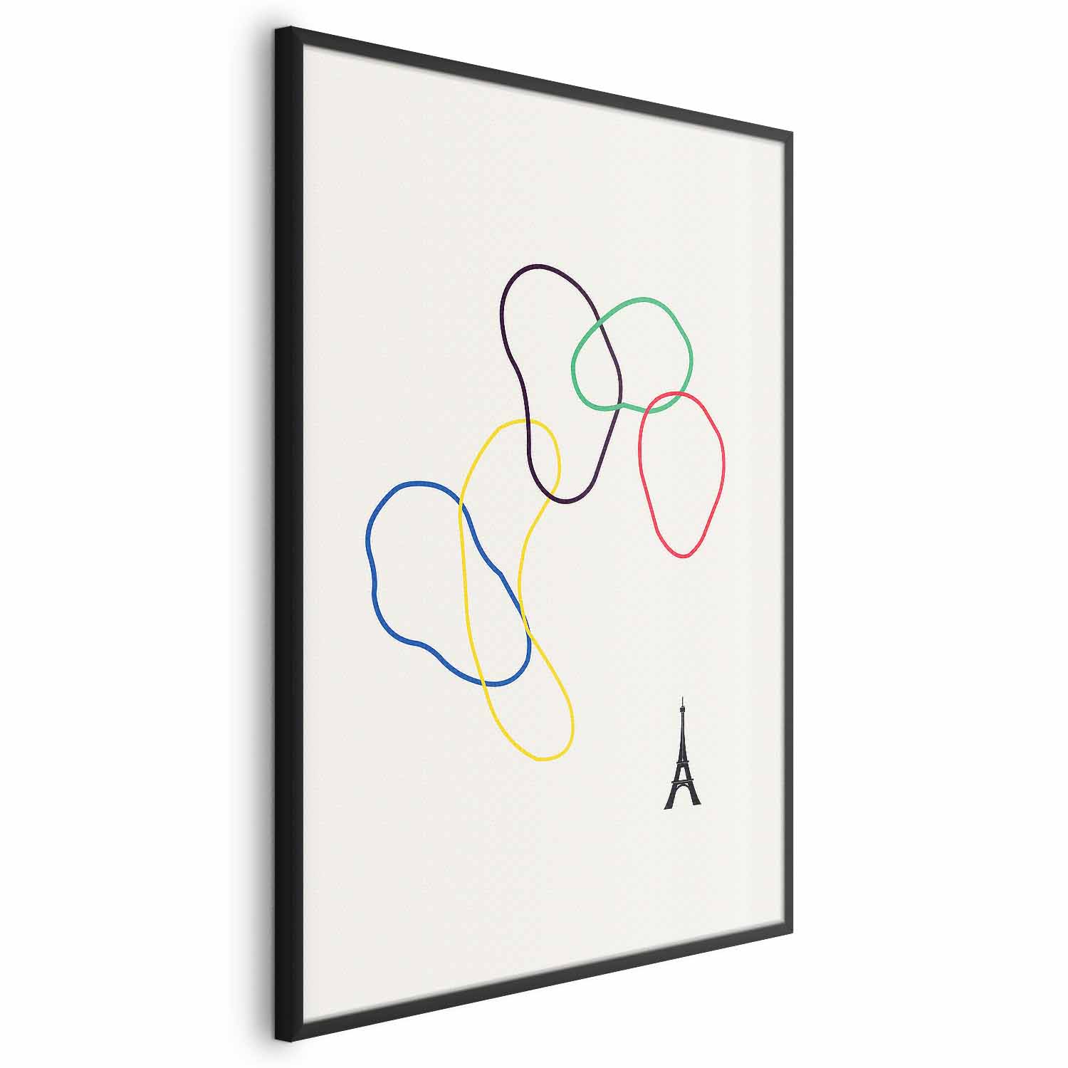 Poster - Colorful Circles - digital graphic - minimalism