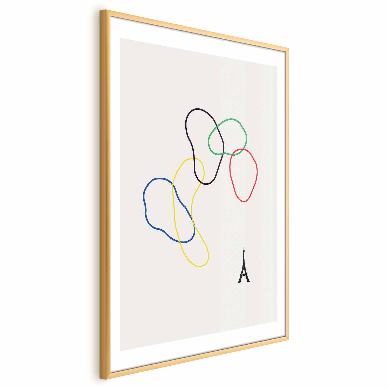 Poster - Colorful Circles - digital graphic - minimalism