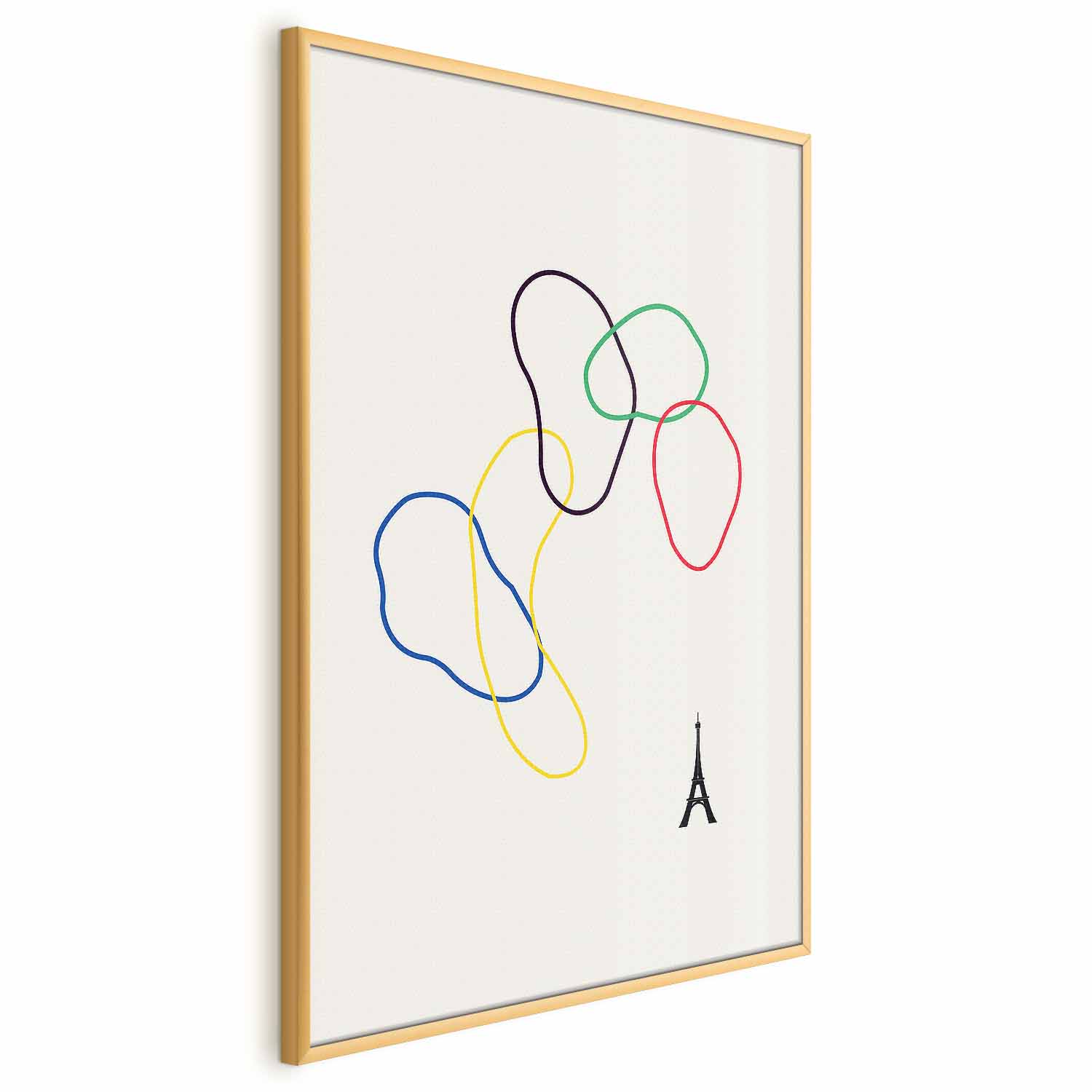Poster - Colorful Circles - digital graphic - minimalism