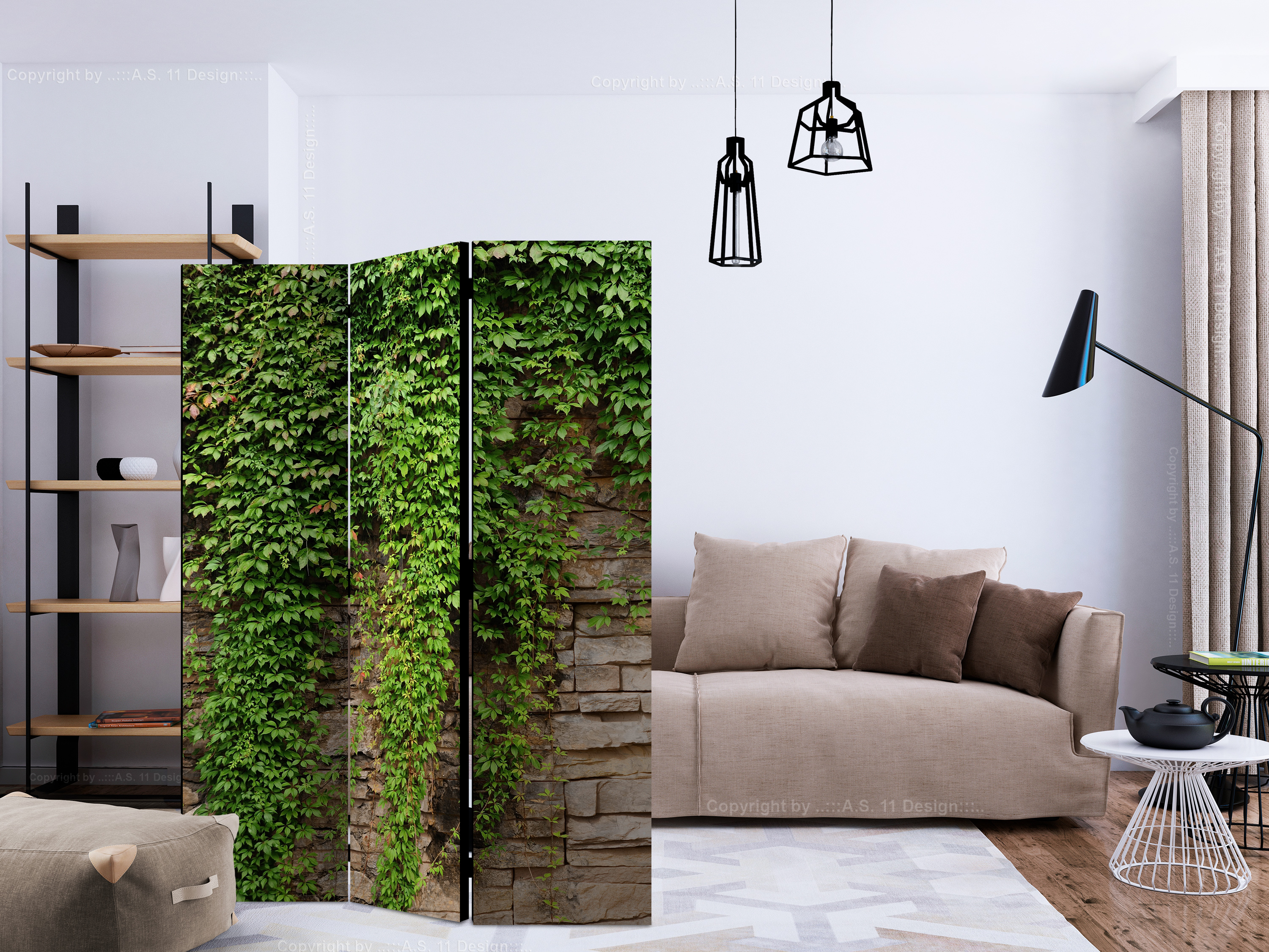 Paravent - Ivy wall