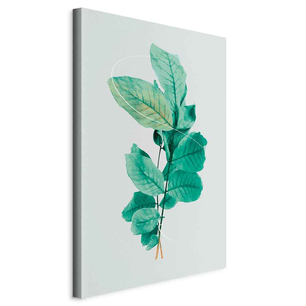 Leinwandbild - Mint Grace (1 Part) Vertical
