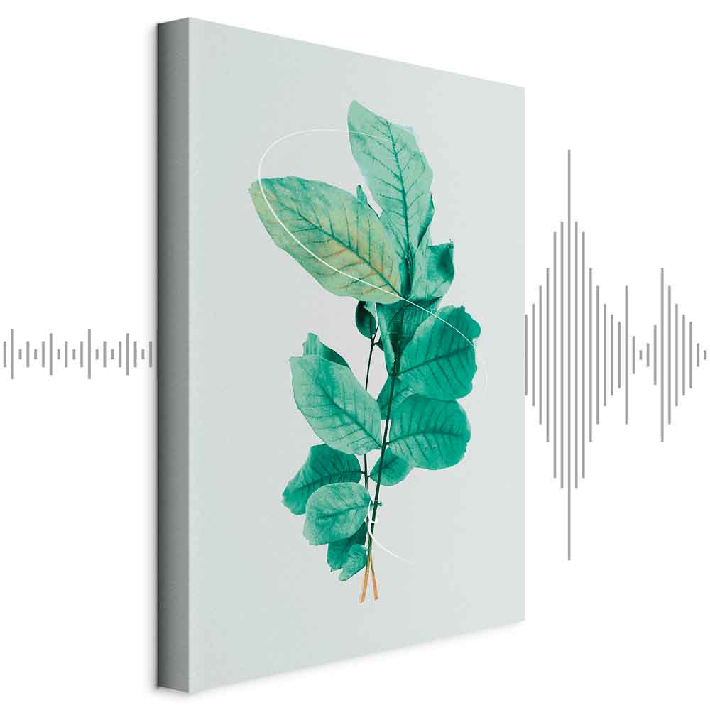 Leinwandbild - Mint Grace (1 Part) Vertical