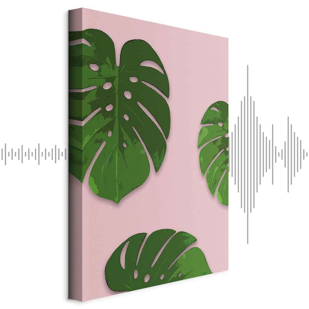 Leinwandbild - Exotic Fragment (1 Part) Vertical
