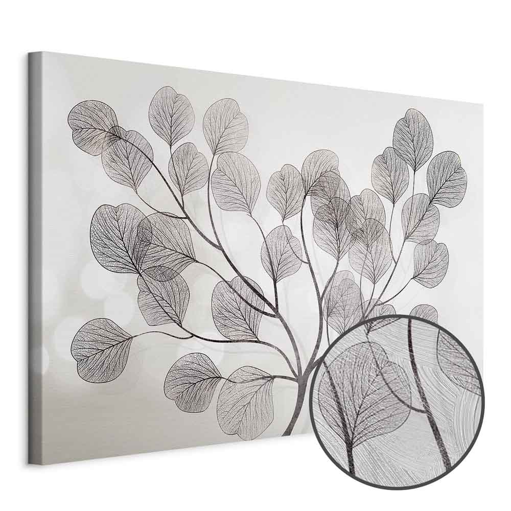 Leinwandbild - Leaves in the Wind (1 Part) Wide