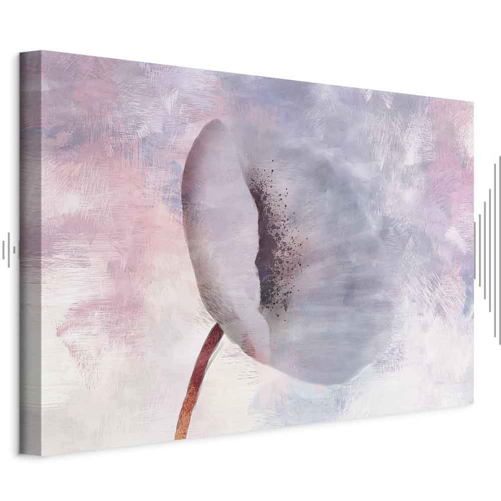 Leinwandbild - Windy Flower (1 Part) Wide