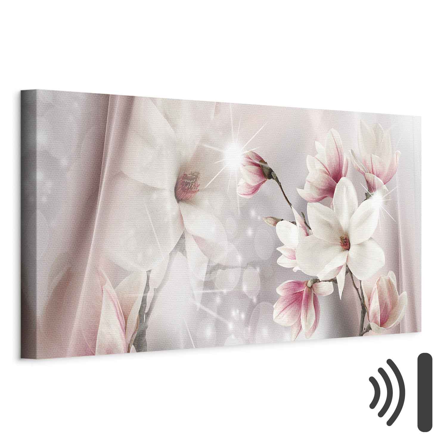 Leinwandbild - Magnolia Reflection (1 Part) Narrow