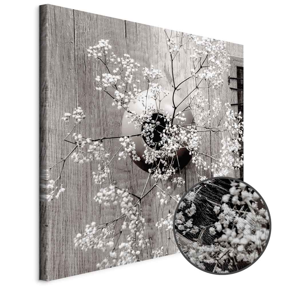 Leinwandbild - Dried Flowers (1 Part) Square