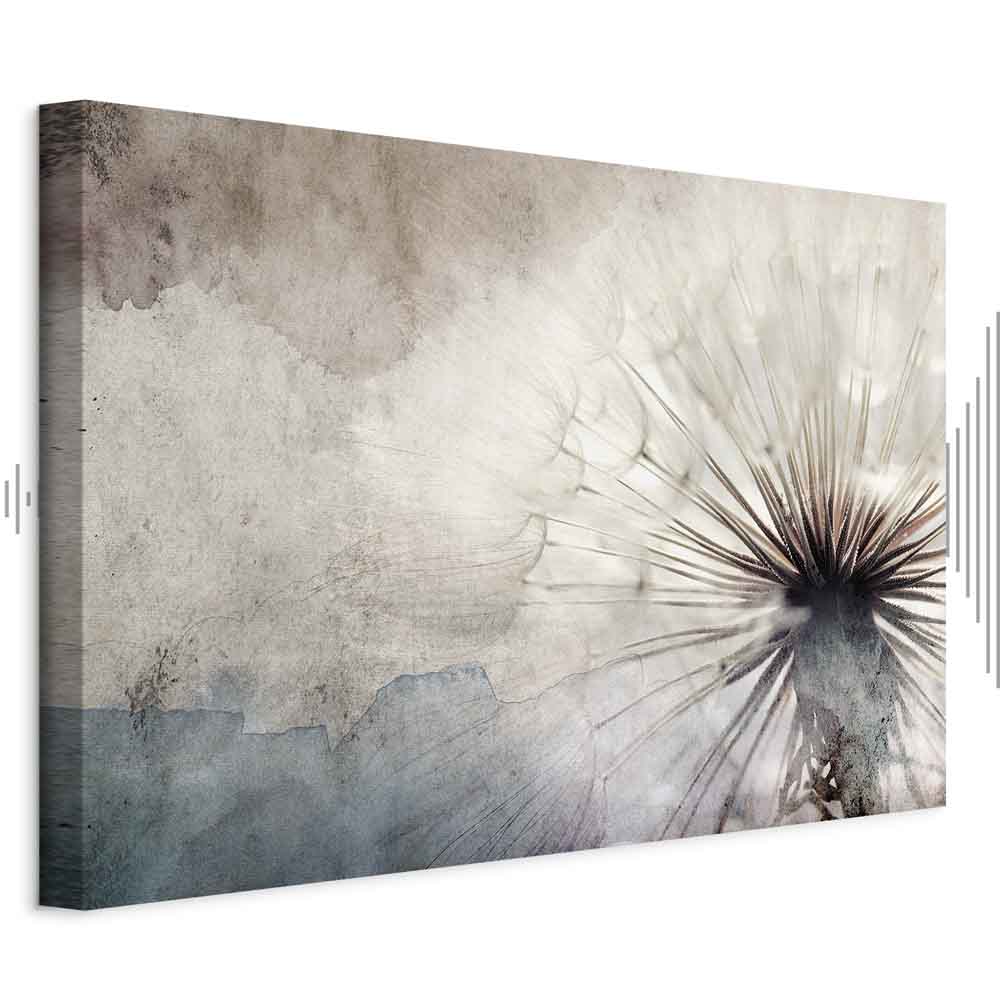 Leinwandbild - Dandelions in the Clouds (1 Part) Wide