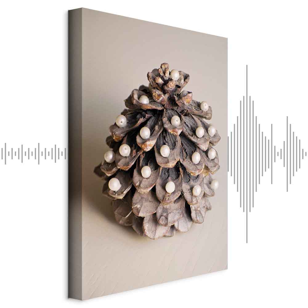 Leinwandbild - Christmas Decoration (1 Part) Vertical