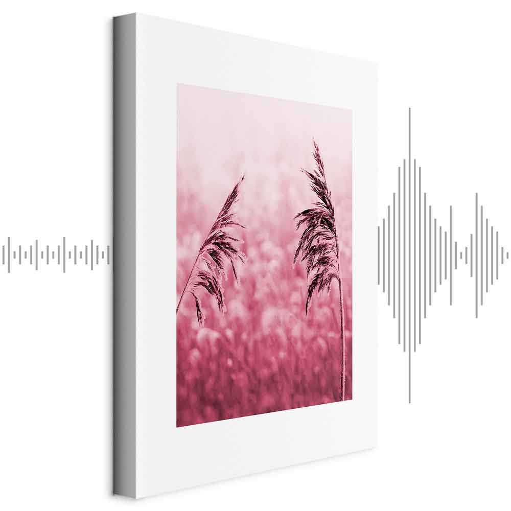 Leinwandbild - Ruby Stalk (1 Part) Vertical