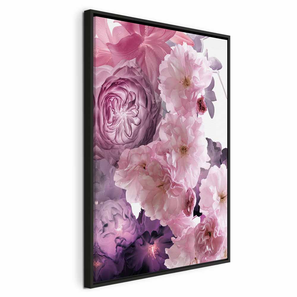 Leinwandbild - Garden of Floral Scents (1-part) - Nature in Shades of Pink
