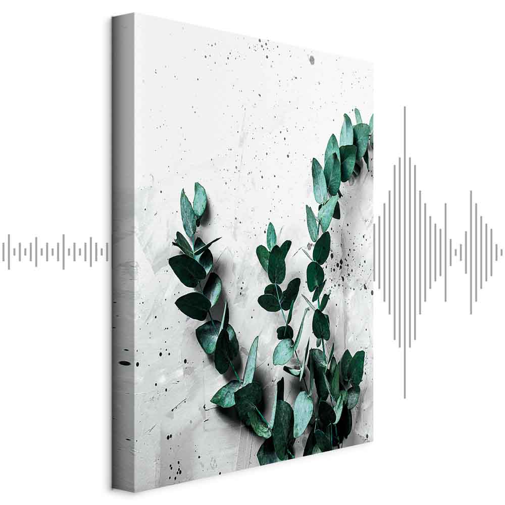 Leinwandbild - Eucalyptus Scent (1 Part) Vertical