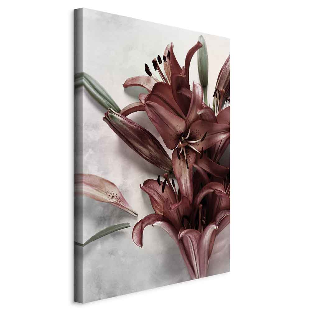 Leinwandbild - Floral Form (1 Part) Vertical