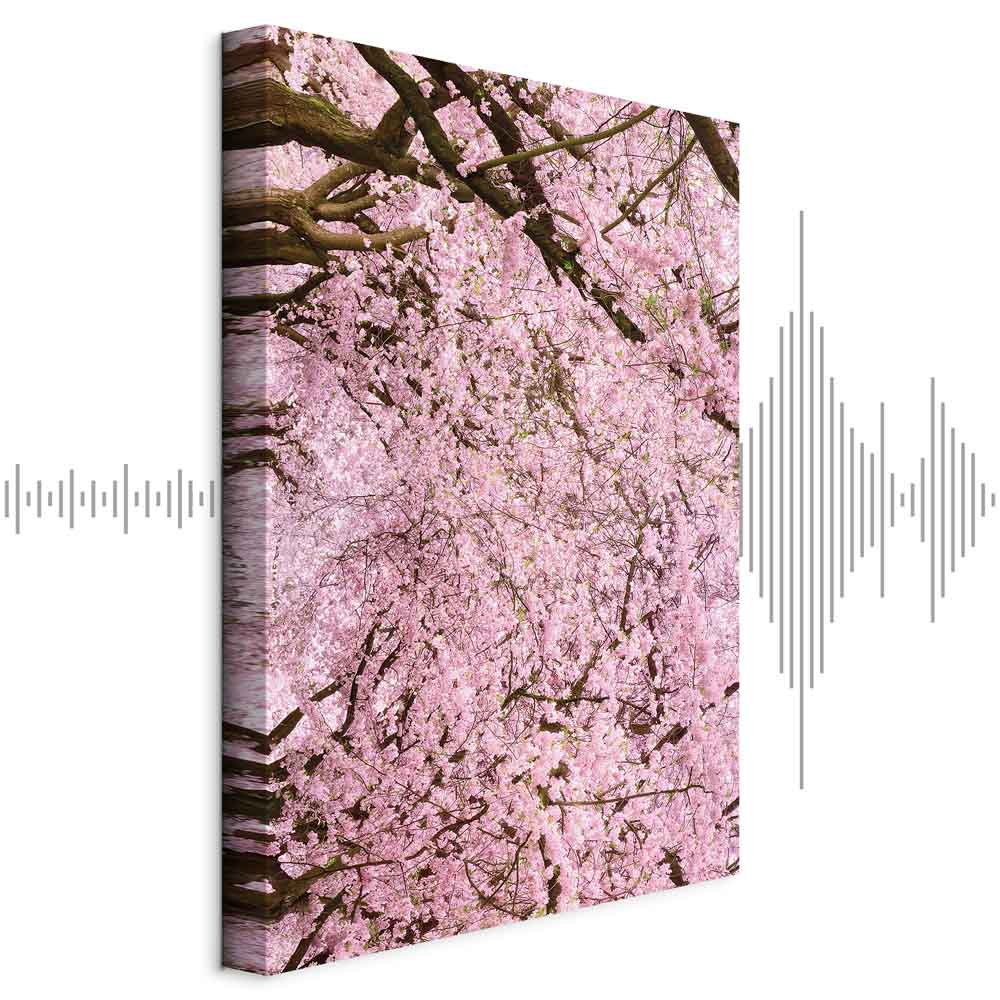 Leinwandbild - Cherry Tree (1 Part) Vertical