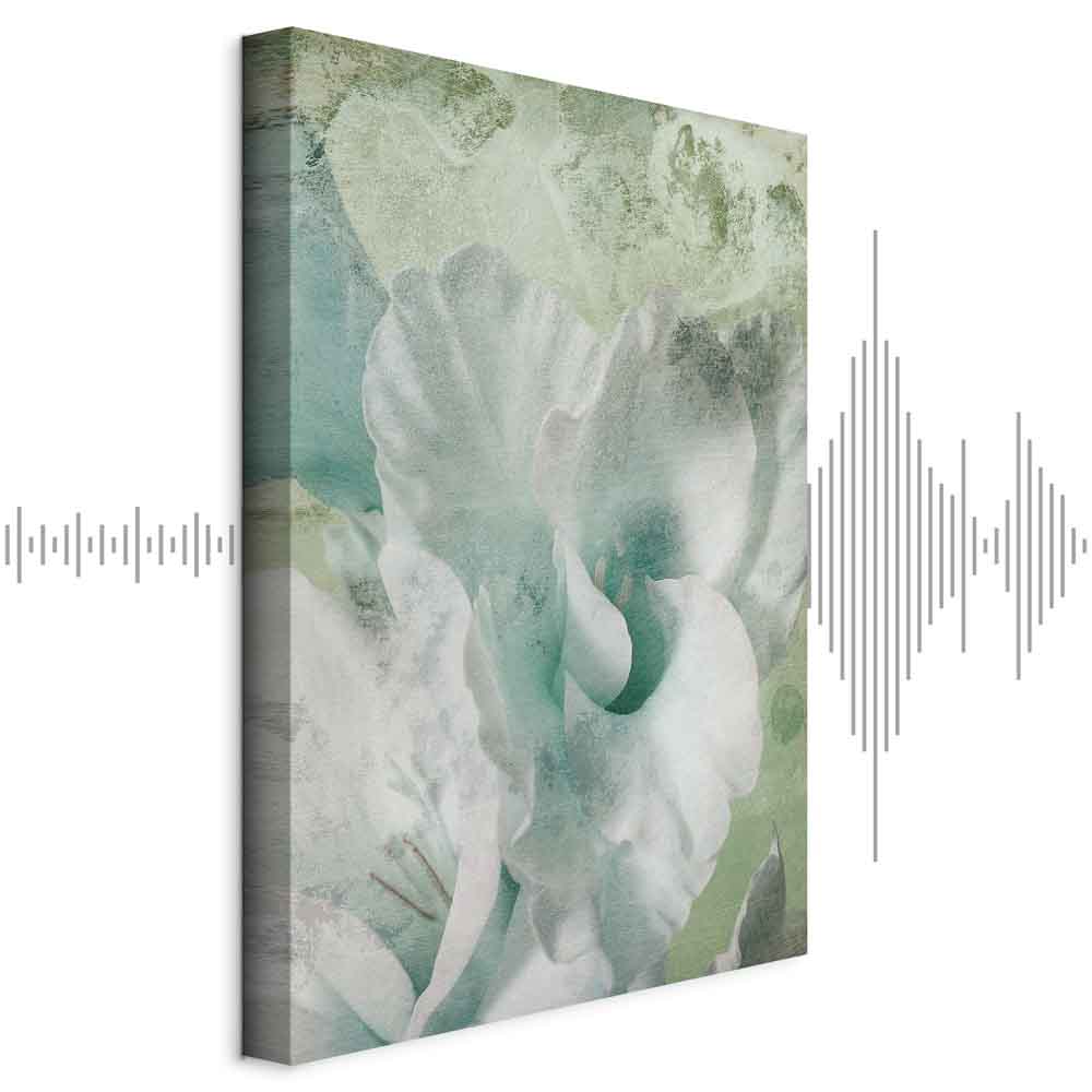 Leinwandbild - Mint Fog (1 Part) Vertical