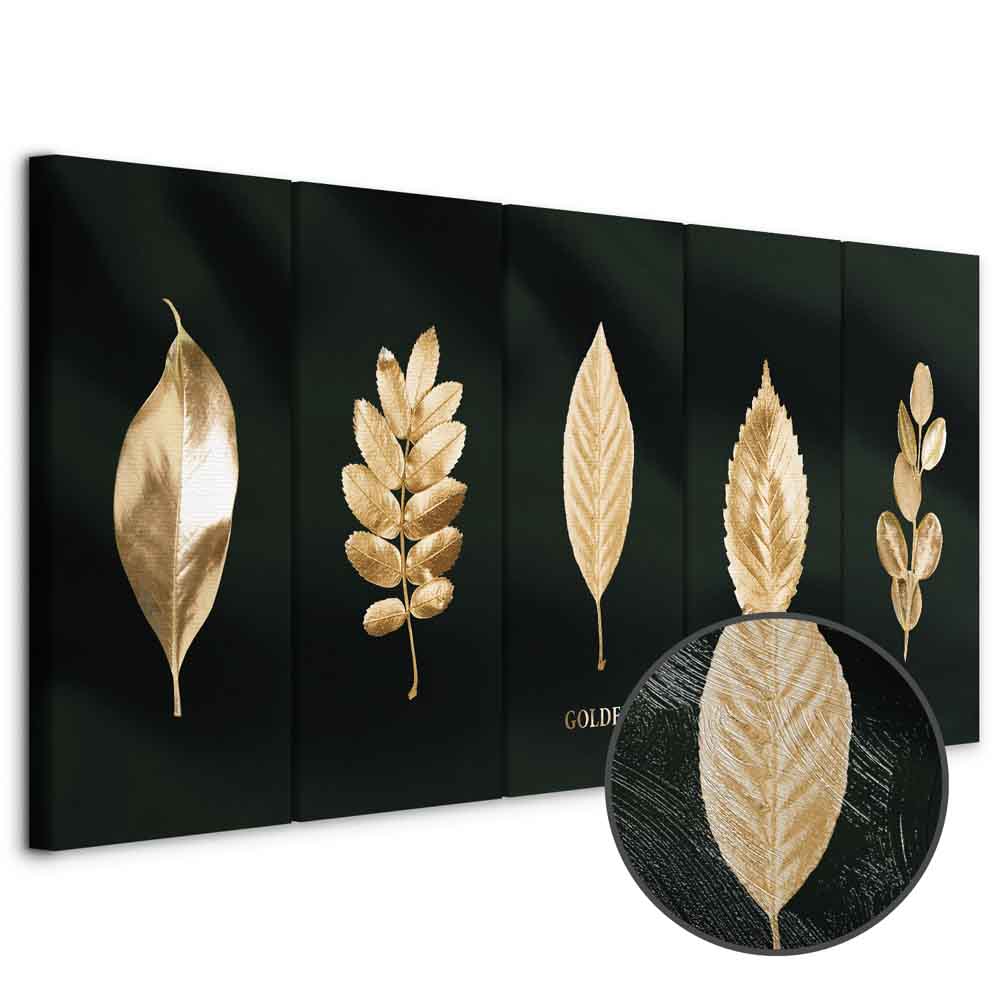Leinwandbild - Noble Collection (5 Parts) Narrow