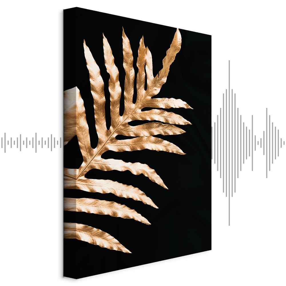 Leinwandbild - Magic Fern (1 Part) Vertical