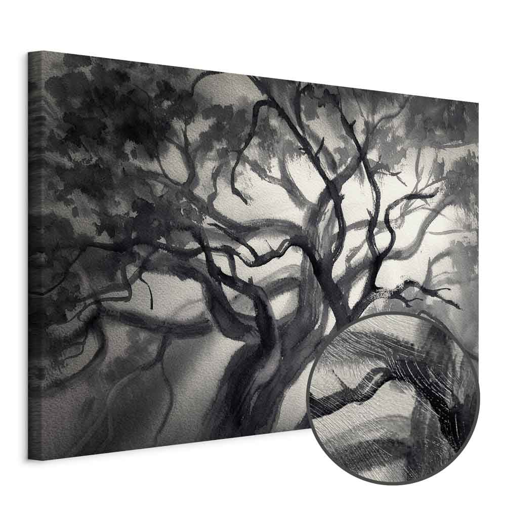 Leinwandbild - Lighted Branches (1 Part) Wide