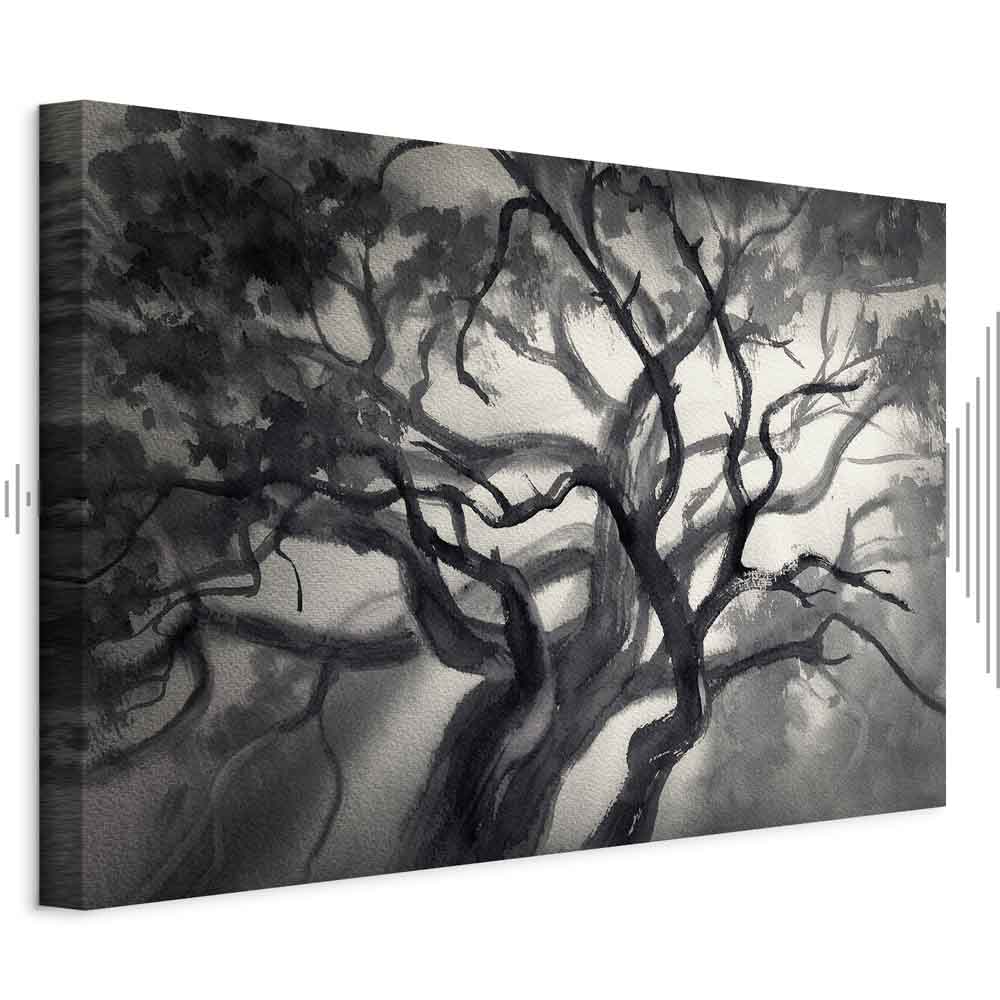 Leinwandbild - Lighted Branches (1 Part) Wide