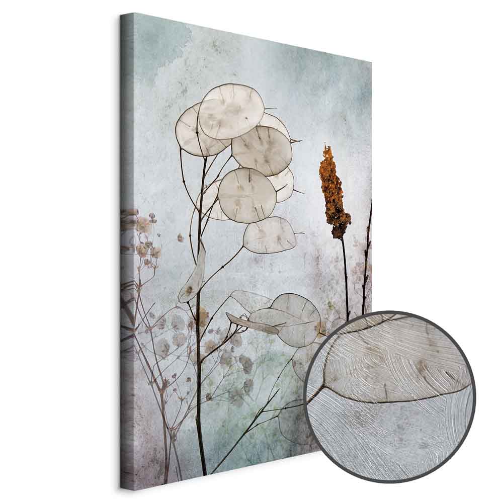 Leinwandbild - Lunaria Fruits (1 Part) Vertical