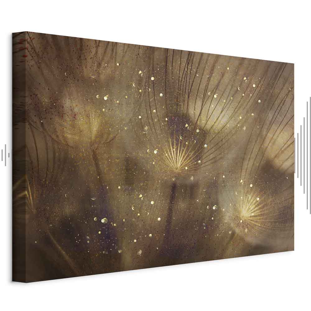 Leinwandbild - Golden Dandelions (1 Part) Wide
